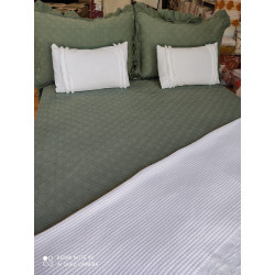 COLCHA CAPRI VERDE CAMA 240X260