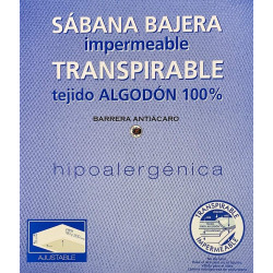 SABANA BAJERA IMPERMEABLE...