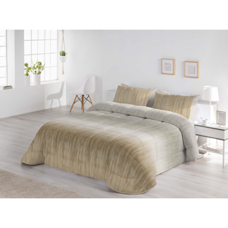 EDREDÓN COMFORTER HALEY EN COLOR CAMEL