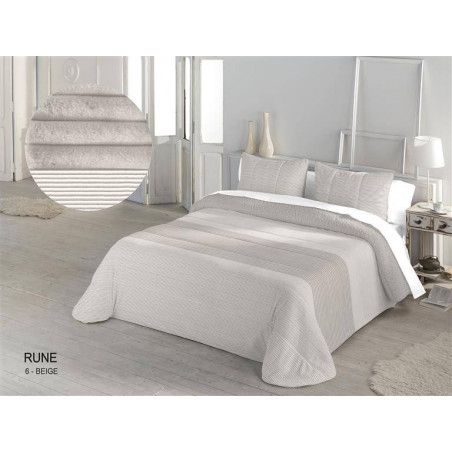 COMFORTER SERENA SHERPA RUNE COLOR BEIGE CAMA 150