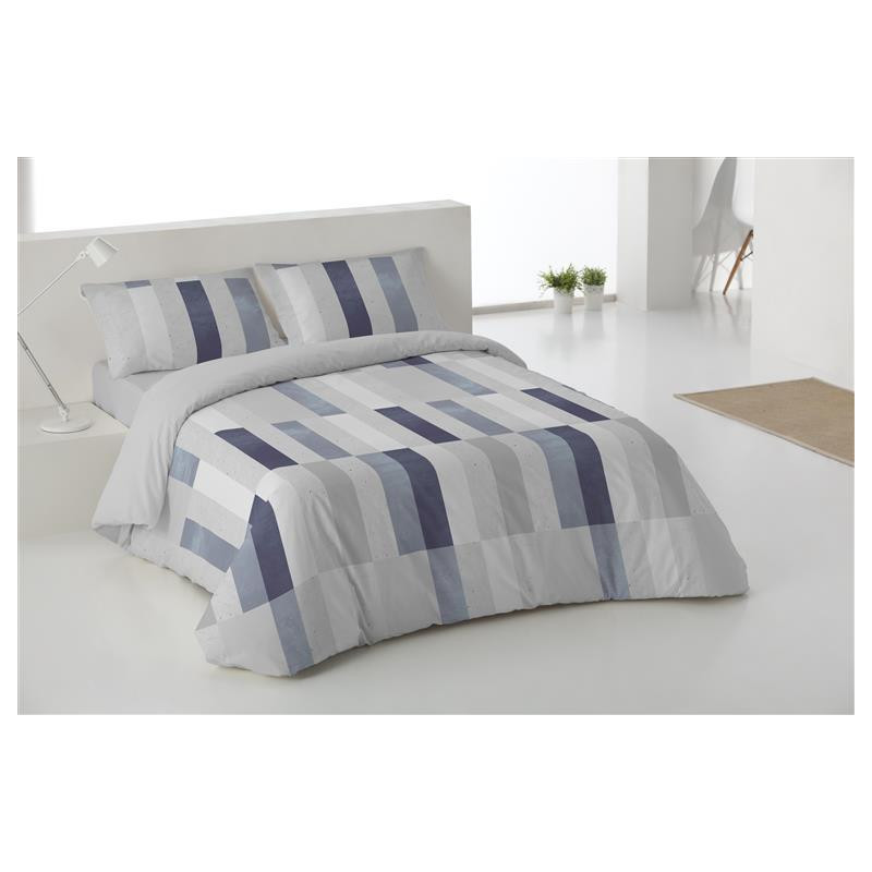 JUEGO FUNDA NÓRDICA FONTAIN COLOR AZUL CAMA 105