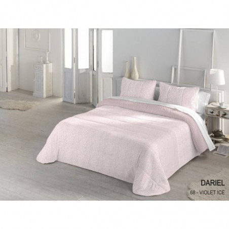 COMFORTER SHERPA DARIELCOLOR VIOLET-ICE CAMA 150